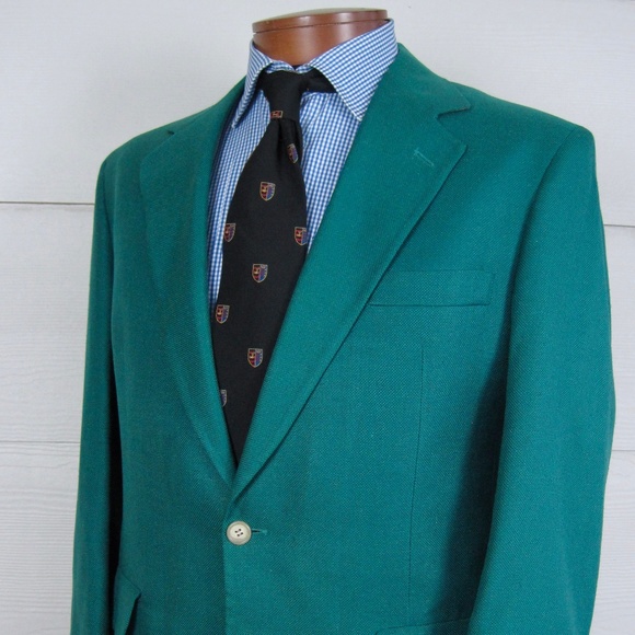 brooks brothers green blazer
